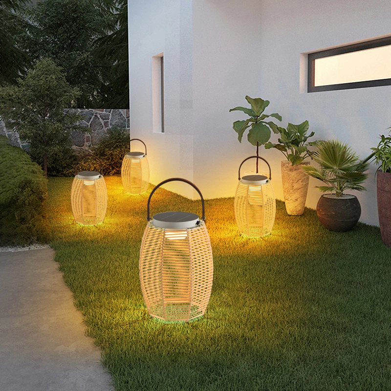 Modern Garden Light Solar Light Ip65 Waterproof Outdoor Pathway Light Landscape Villa Courtyard Patio Walkway Decor Floor Lamps