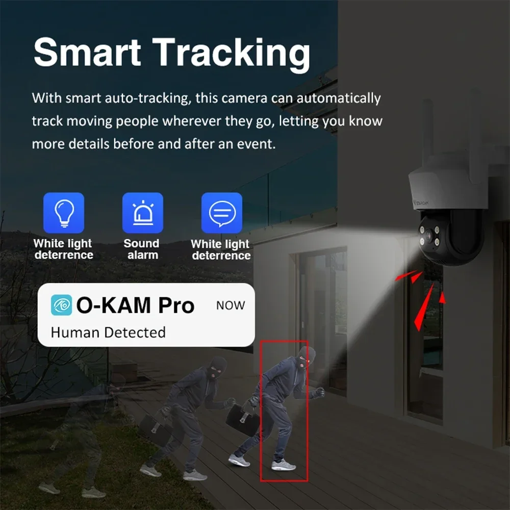 Vstarcam 3MP PTZ IP Kamera 5X Digital Zoom Wifi Outdoor Smart Tracking Menschlichen Erkennung Drahtlose Sicherheit Kamera IP66 Wasserdicht