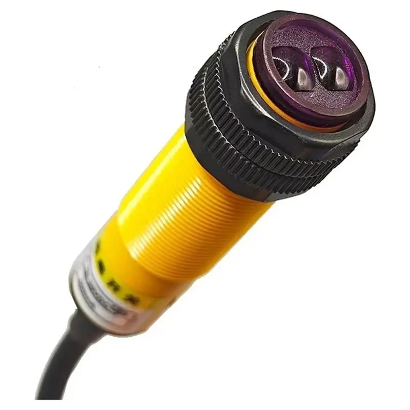 VOFUN-E3F Proximity Switch Photoelectric Sensor Switch 1PCS NPN PNP 2M Detection Range Adjustable Diffuse Reflection 1.2M Wire