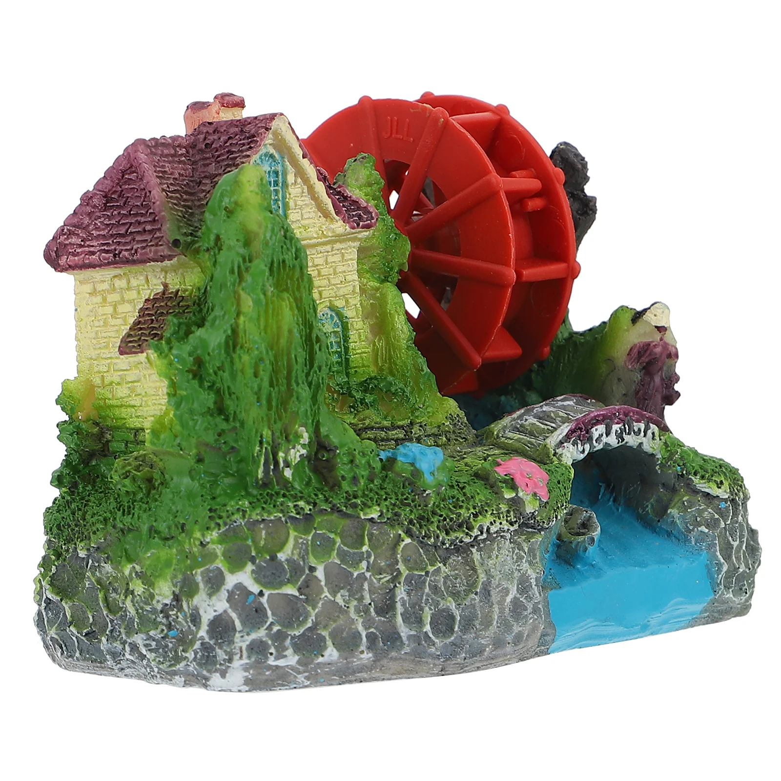 

Fish Tank Decoration Villa Resin Aquarium Landscaping Ornament Safe For Fish Shrimp Hideout Small Lightweight Decorative Craft