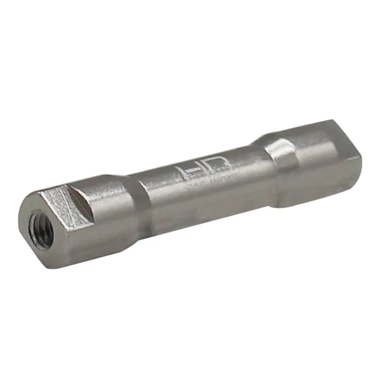 HOT RACING Aluminum Lightweight Front Axle Shaft Gunmetal for Tamiya T3-01 1/10 RC Drift Replace 13285224 MC8