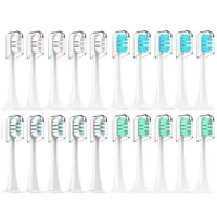4pcs Replacement Brush Heads For Xiaomi Mijia T300 T301 T500 Sonic Electric Toothbrush Head DuPont Soft Bristle Nozzles