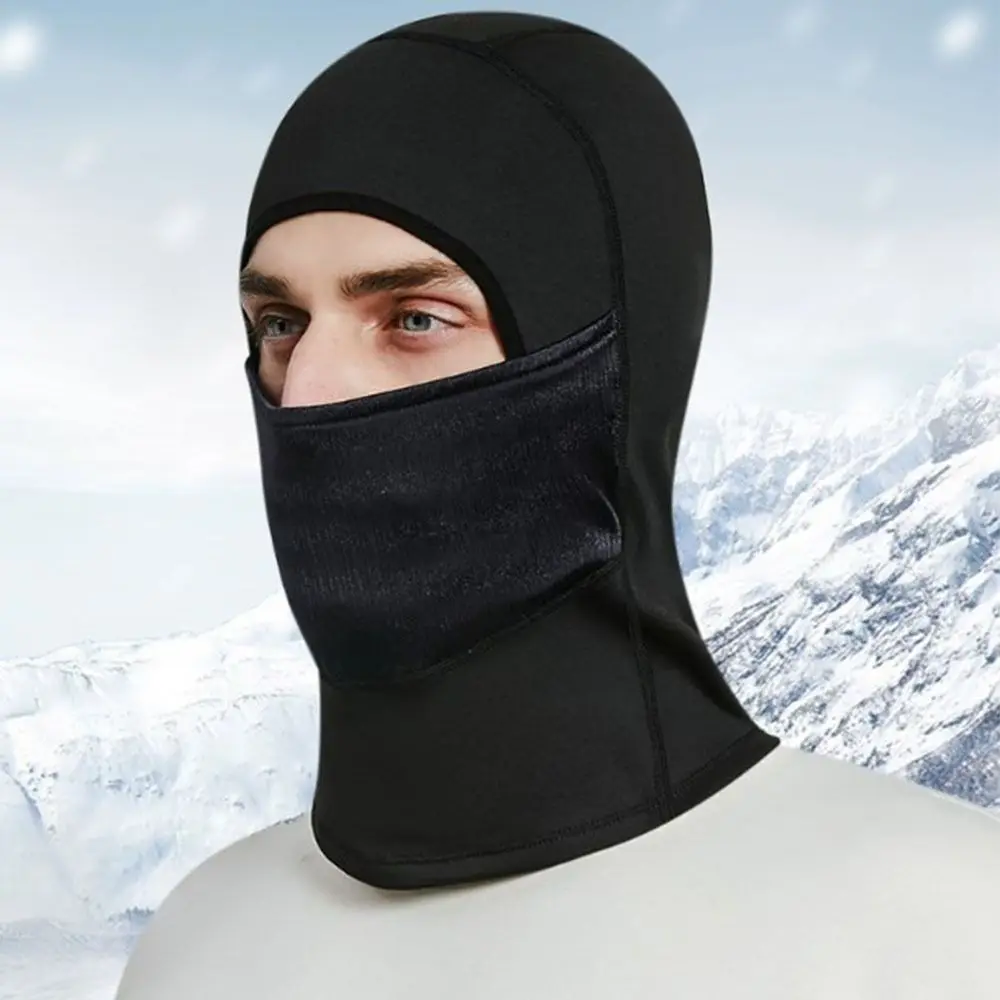 Face Cover Warm Cycling Cap Dustproof Cold-Proof Winter Motorcycle Balaclava Neck Warmer Breathable Moto Full Face Mask Women