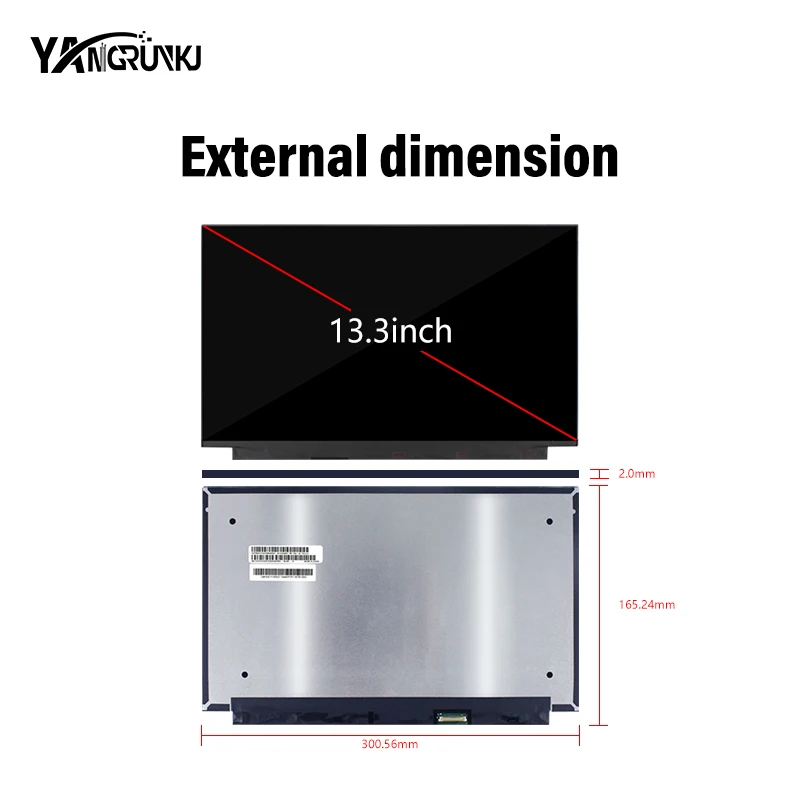 New design tft lcd for electronic equipment M133NWFC R5 13.3 inch 1920(RGB)x1080 30 pins for laptop products