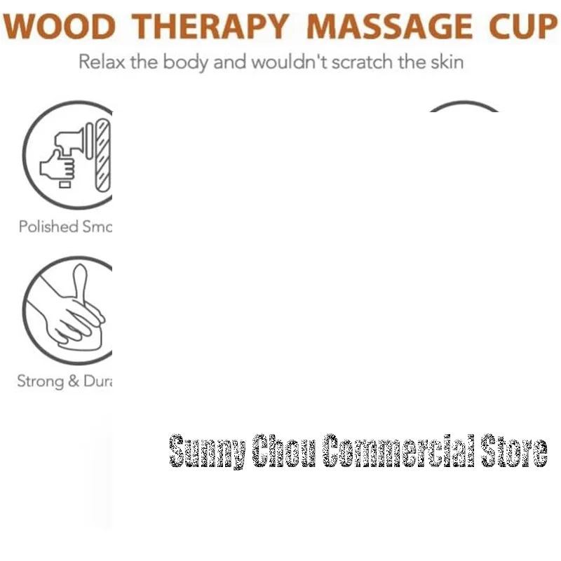 

1PCS Wooden Handheld Massage Cup,Wooden Swedish Cup, Lymphatic Drainage Massage Tool,for Body Sculpting Anti-Cellulite Gua Sha