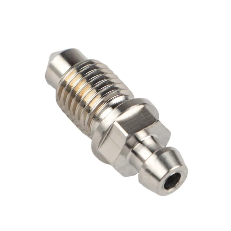 1 Pieces Motorcycle Air Bleed Screw M10*1.25MM / 1.0MM 304 Stainless Steel