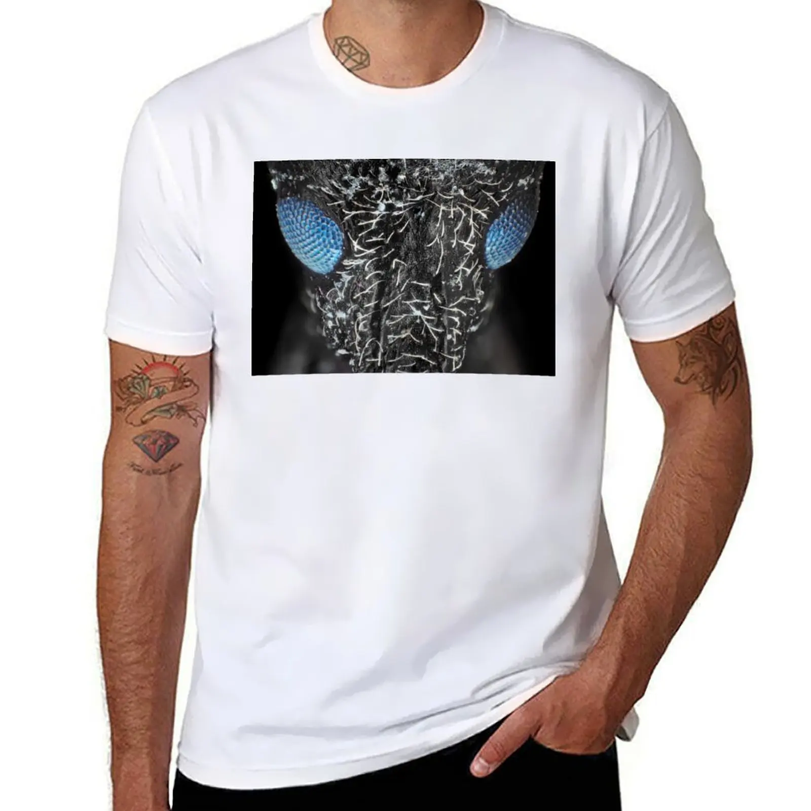 

Weevil UV visible microscope light under + beetle in T-Shirt Casual Loose Fit Summer Tee Shirt