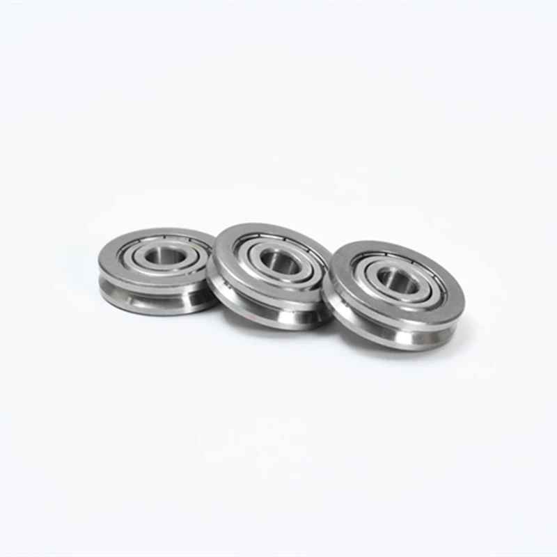 1pcs Miniature bearing V623 V624ZZ U623ZZ U624ZZ U604ZZ U groove V groove over line pulley