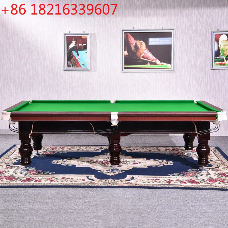

Международный стандарт 12-дюймовый снукерный стол для взрослых, бытовой бальный зал, британский стиль