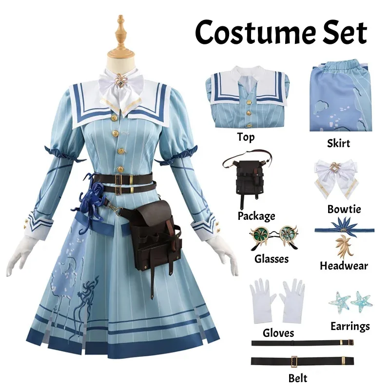 إميلي داير دكتور كوسبلاي الهوية الخامس الزهرة الأبدية ليديا جونز زي فستان الهالوين البدلة يي؛ 4