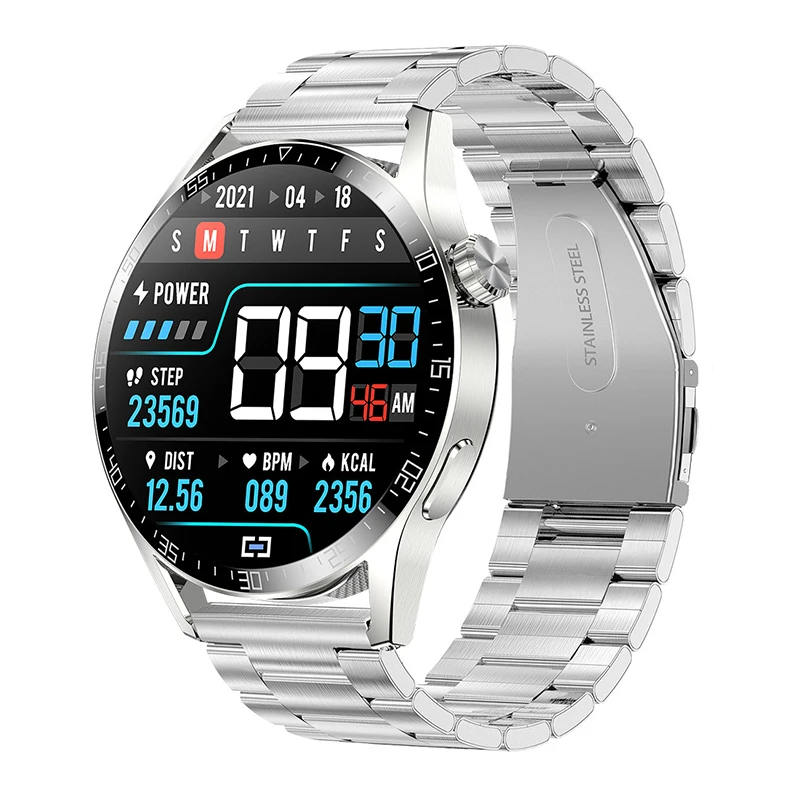 

New Smart Watch GPS Motion Track Voice Assistant IP68 Waterproof ECG PPG Sports Watch Bluetooth Call NFC Smart Watch