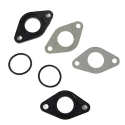 2Set 70cc-125cc Carburetor Intake Manifold Pipe Gasket Spacer Seal For Chinese Engine Dirt Pit Bike Black