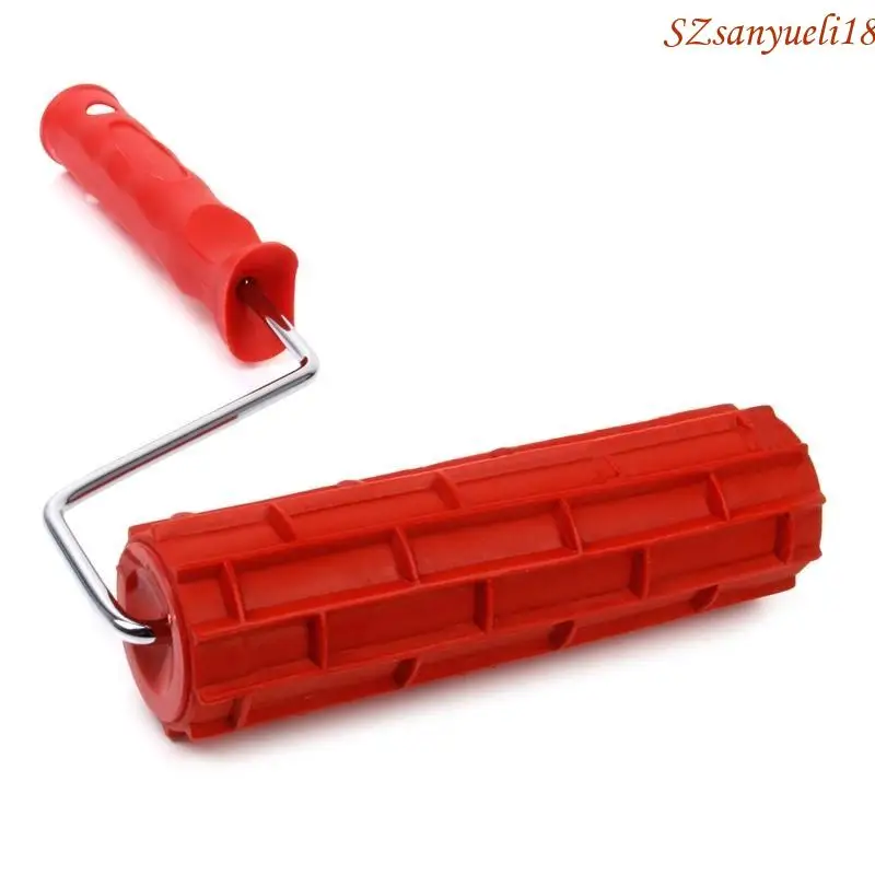 94PC 7 Inch Painting Roller Imitation Brick Pattern Embossing Paint Roller Art Brush