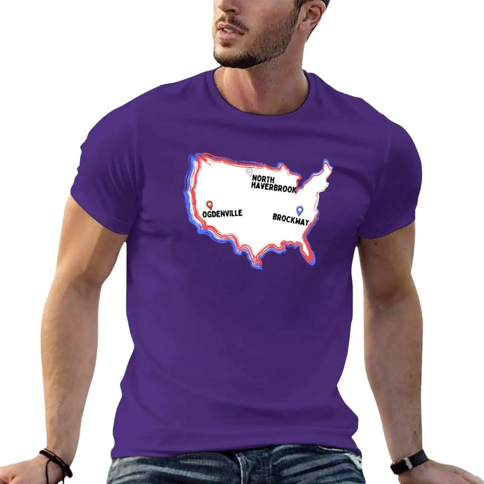 New Monorail put these towns on the map! T-Shirt customized t shirts summer top T-shirts for men cotton