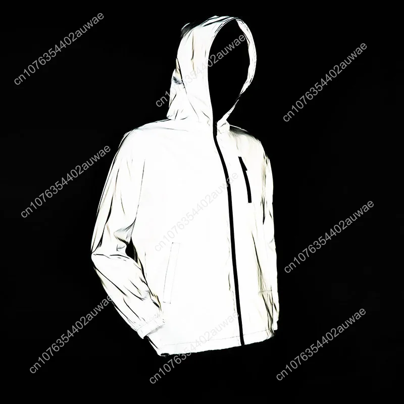 Friends Of Zeta Reflective Jacket Mens Womens Zeta Amicae Coat Hooded Windbreaker Run Pocket Jackets Zipper Custom Hoodie