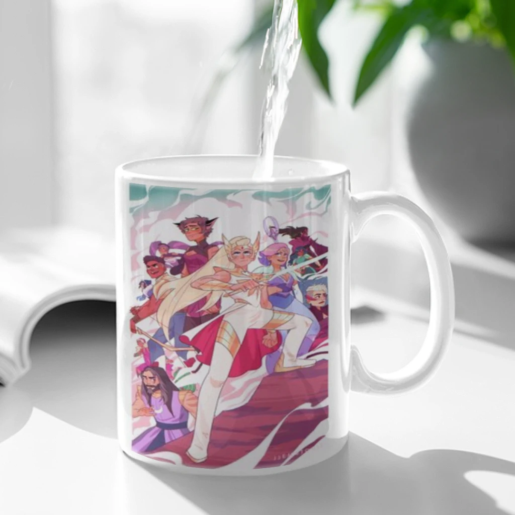 

She-Ra and The Princesses of Power Ceramic Mug Cute Coffee Tea Milk Stave Mugs And Cups with Handle Novelty Gifts