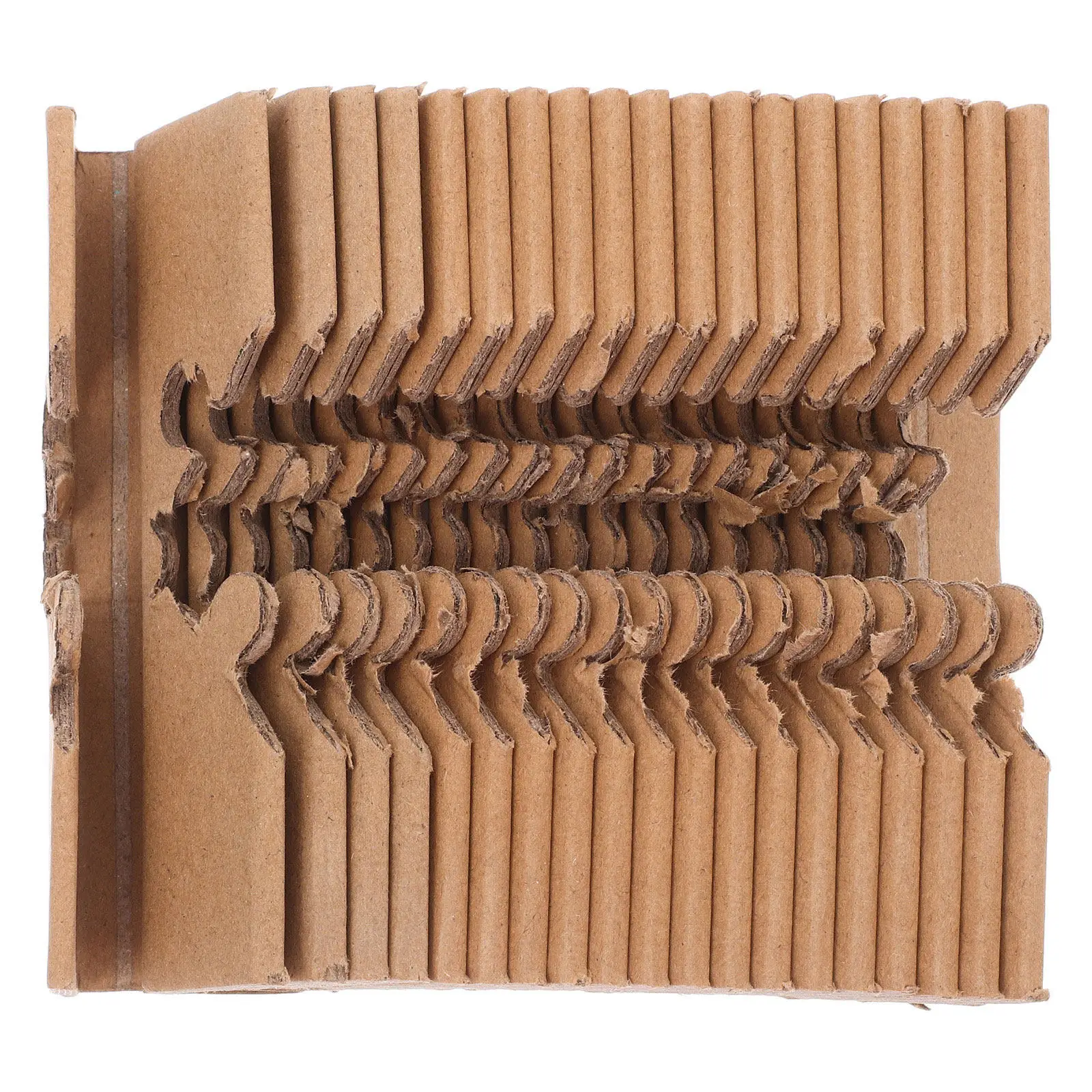 30Pcs Shipping Corner Protectors Corner Strip 7X1 Cardboard Edge Guards Reinforced Packaging Wraps Fragile