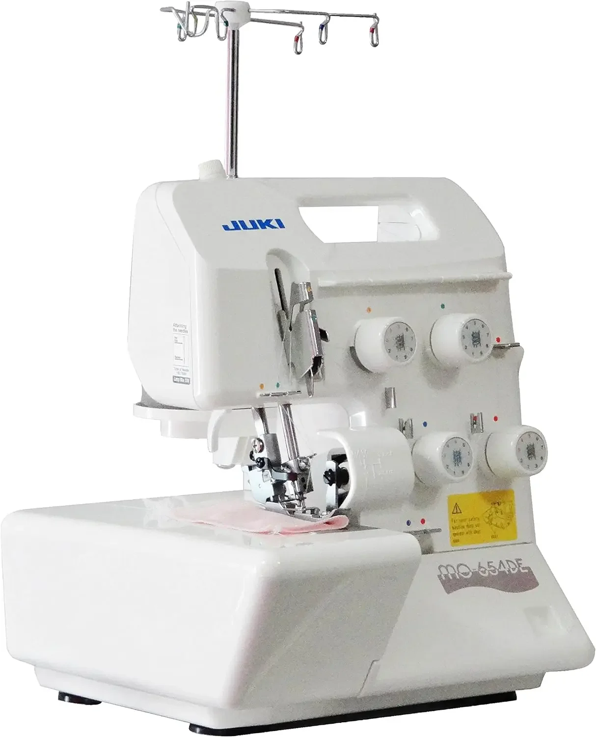 FAST FREE.JUKI MO600N Series, MO654DE Portable Thread Serger Sewing Machine, White