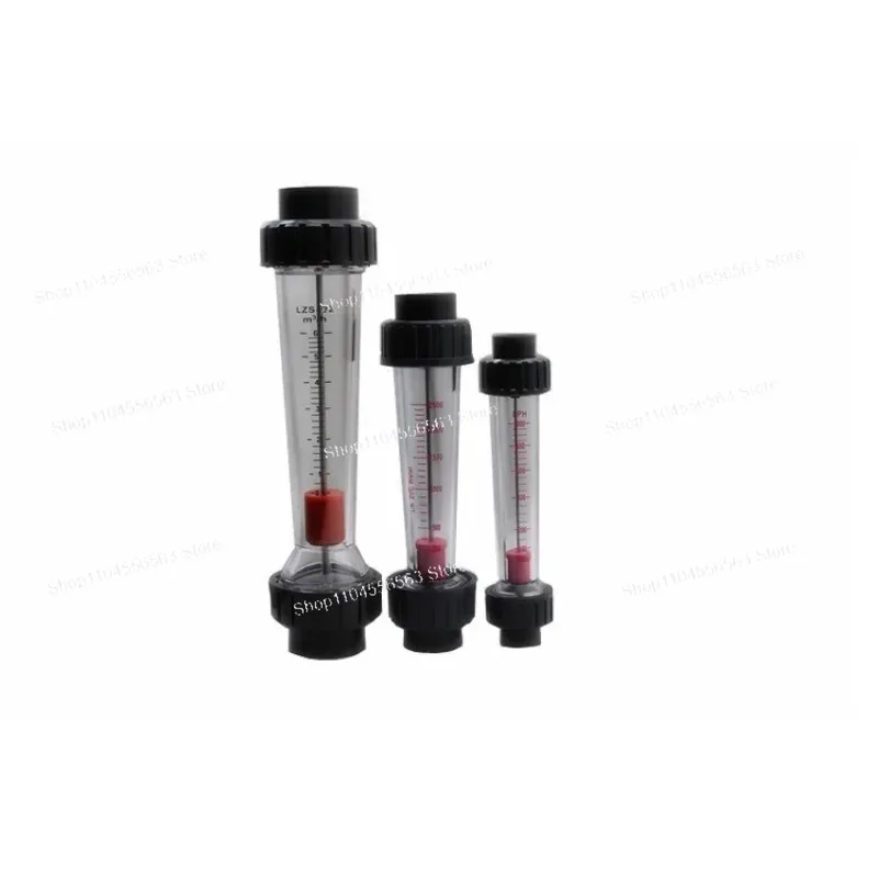 Acid Resistant PVC Rotameter - Transparent Standard Metering Flowmeter for Alkali & Corrosive Fluids