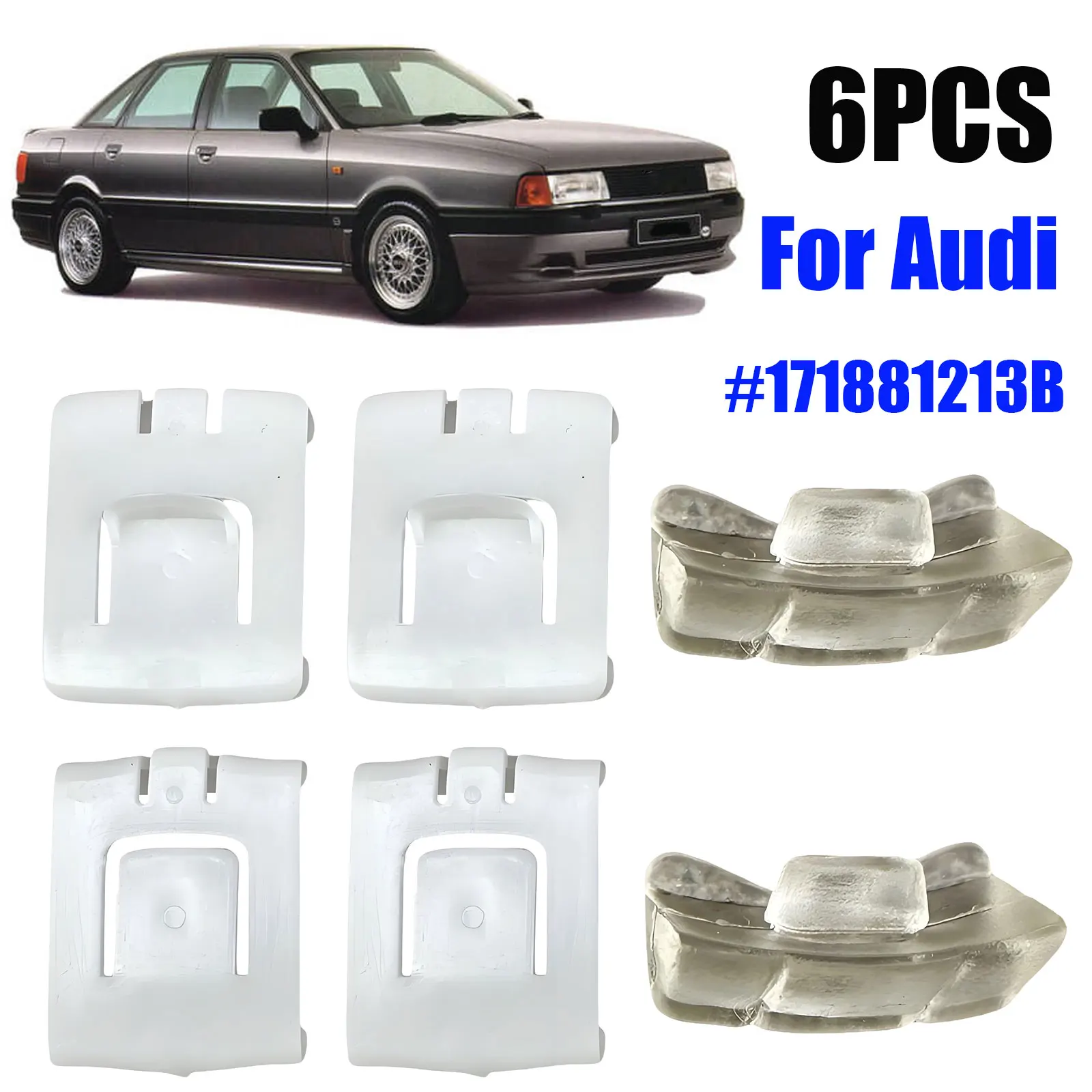 

Зажим для направляющих сиденья, направляющая-слайдер, крепеж для Audi 80 1978-1987 A4 4000 5000 100 200 Quattro Coupe 431803174 Б 171881213 Б