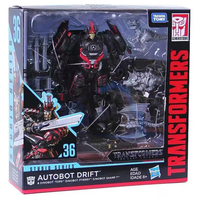 Original Takara Tomy Hasbro Transformers Studio Series SS36 Movie 5 D Class Autobot Drift Model Transformers Toys for Children