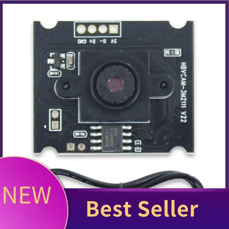 M07K-OV3660 Camera Module 3 Million Pixels USB Free Driver 64 Degree Wide-Angle Lens Support OTG For ATM Durable Easy Install