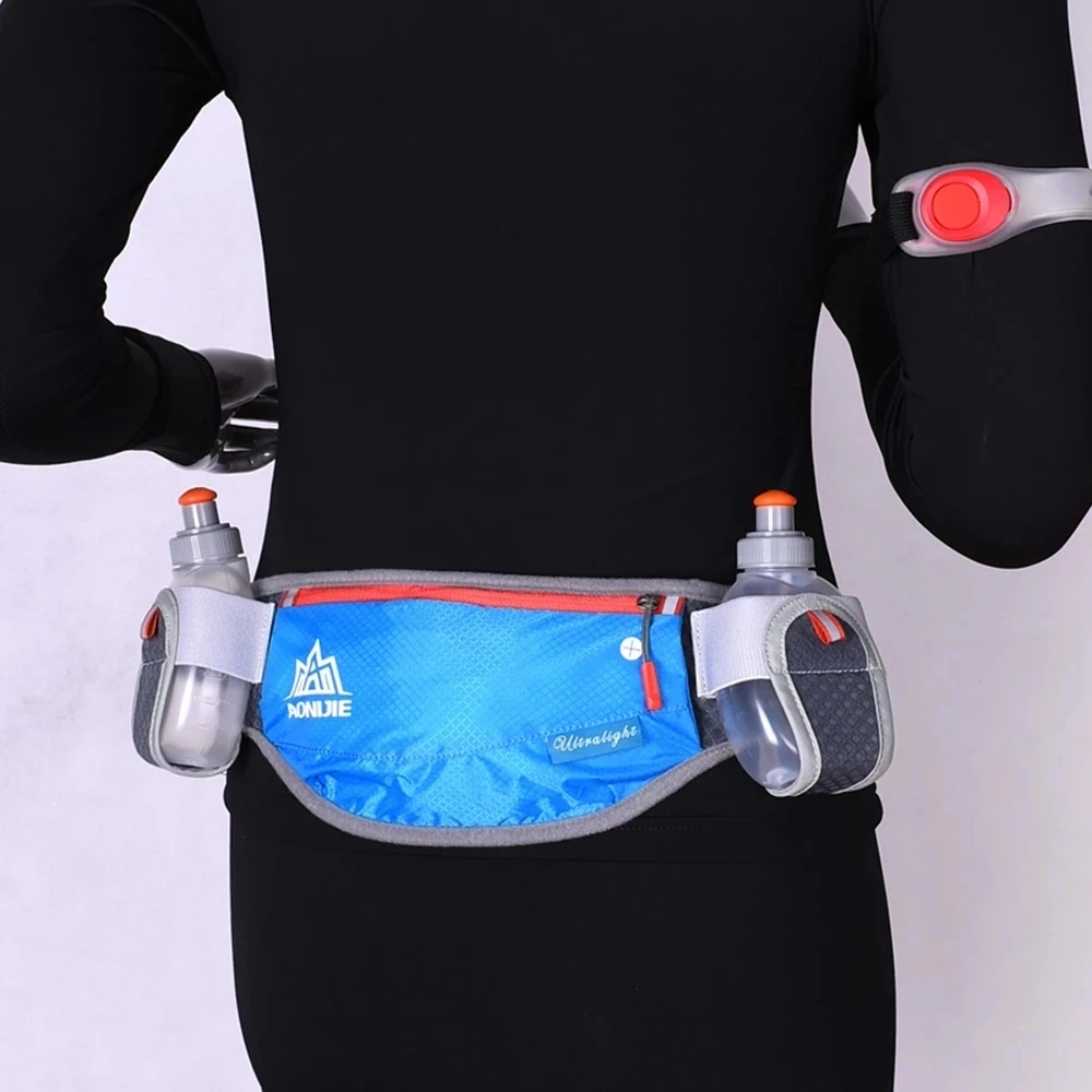 AONIJIE-Sac banane de sport pour homme et femme, sac de course, fitness, gym, poudres pour téléphone, randonnée, marathon, jogging, cyclisme, sacs