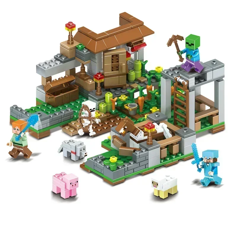 MINI TreeHouse Alex Zombie Action Building Blocks Classic Model Sets Bricks Kids Kits For Boys Toys Children