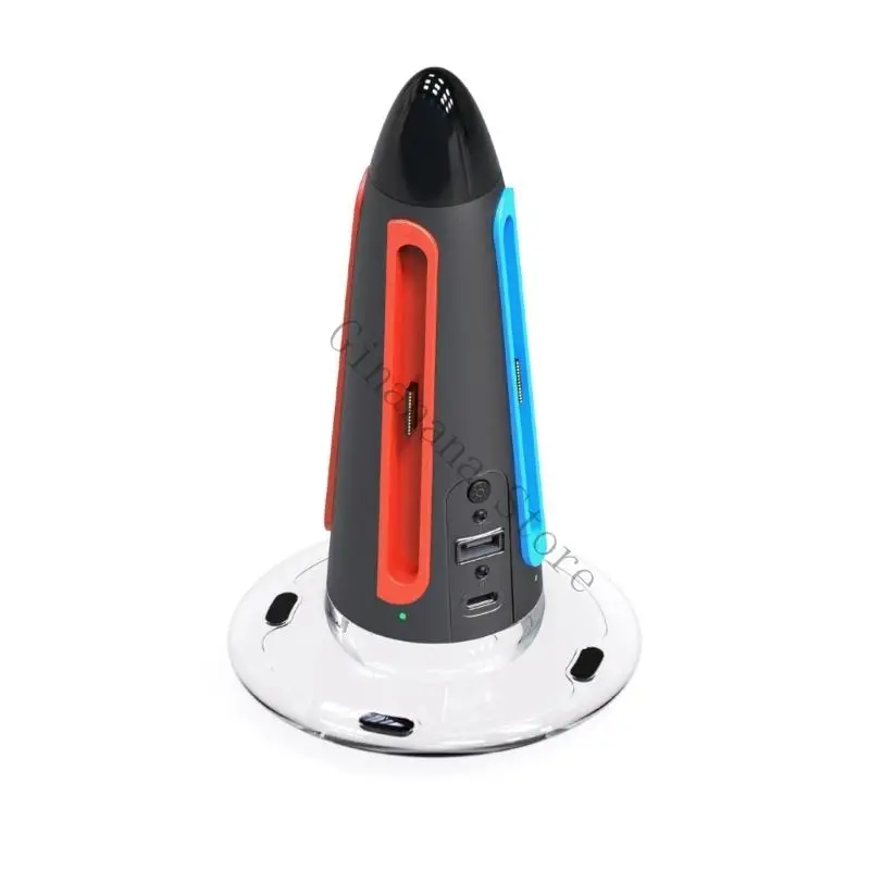 Q81F Multiplayer Gaming Charging Station 4Controllers for Switch2
