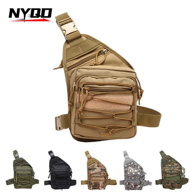 

Маленький рюкзак для велоспорта, сумка через плечо, тактическая сумка для активного отдыха в камуфляжном стиле, портативная сумка через плечо для альпинизма.