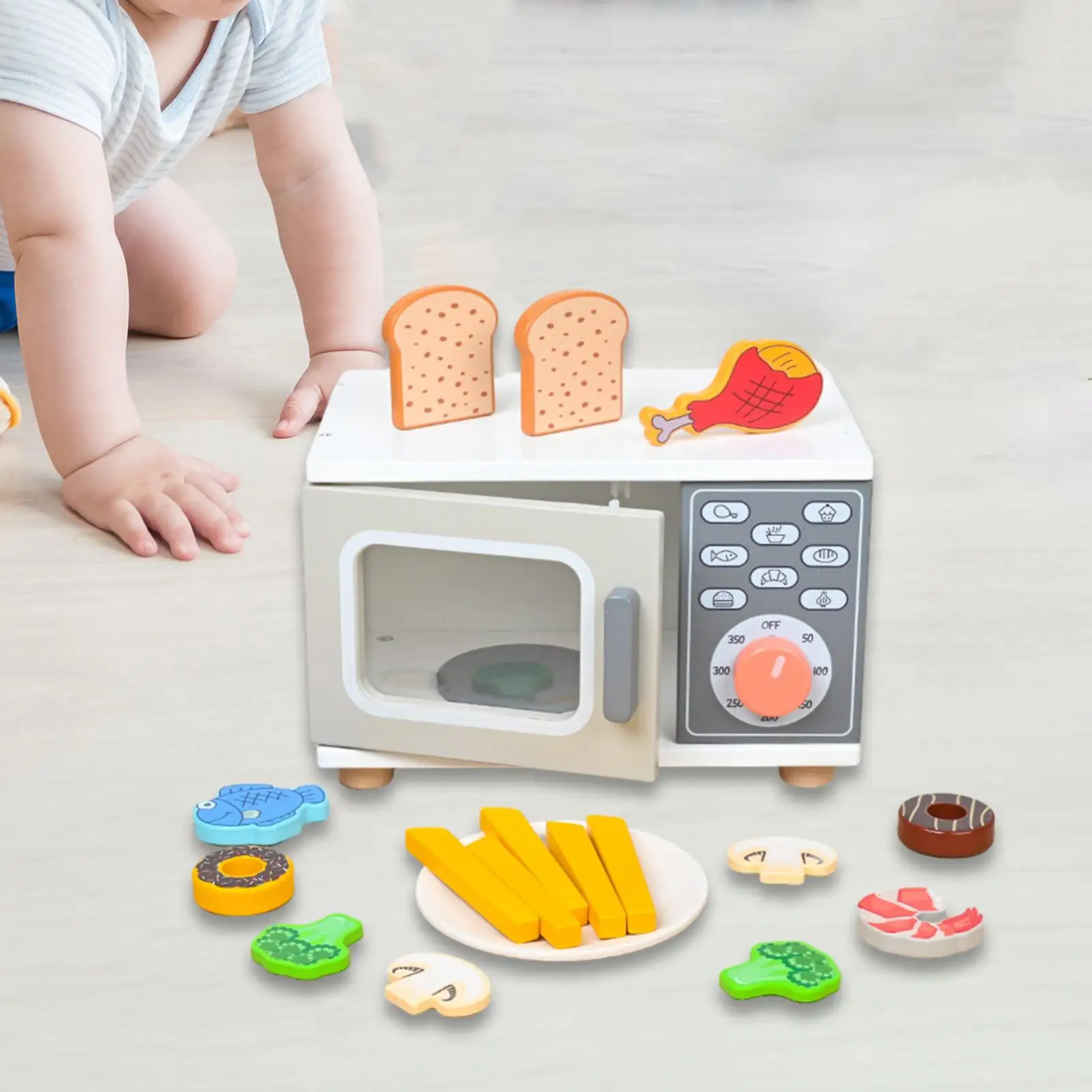 Toy Microwave Learning Toy Realistic Toy Kitchen Appliances Kids Valentines