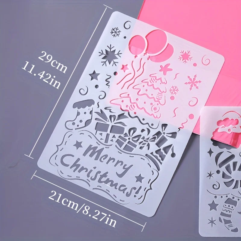 A4 DIY Painting Template Wall Stencil Set