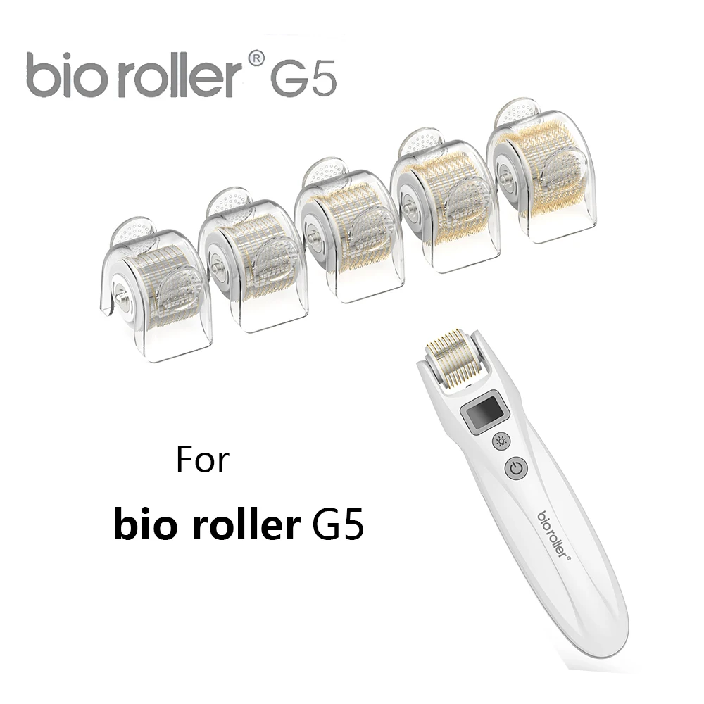 Bio roller G5 sostituisci 540 Titanium Needle Derma Roller heed Microneedle Roller per dispositivo Bio Roller G5