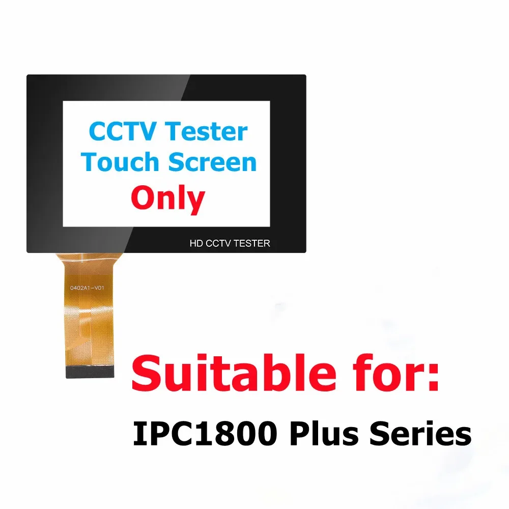 CCTV Tester Touch screen IPC-9800plus IPC1800 IP Camera Tester Monitor Screen Repair Tester schermo LCD