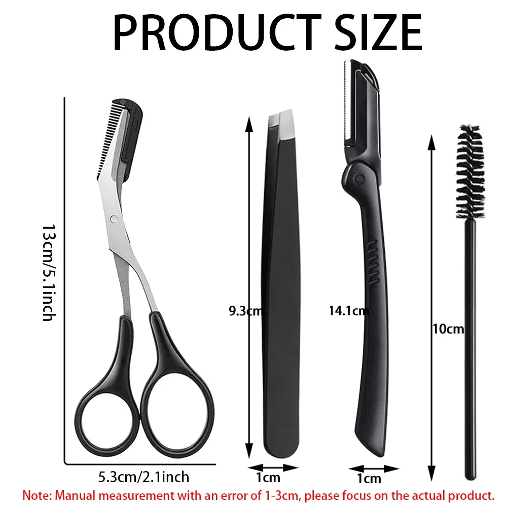 For Women And Men 16PCS Eyebrow Razor Trimmer Face Multipurpose Eyebrow Razors Facial Hair Removal ToolDermaplaning Tools
