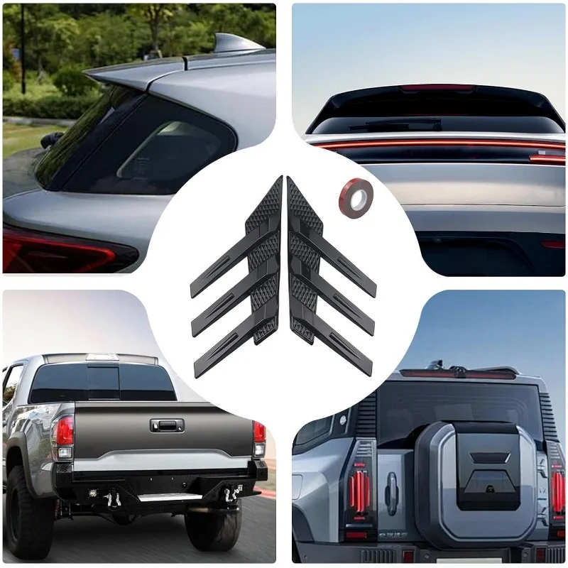 Rear Wing for Volkswagen Scirocco Rear Windshield Side Spoiler 2009-2017 Exterior Decorative Carbon Paint Accessories