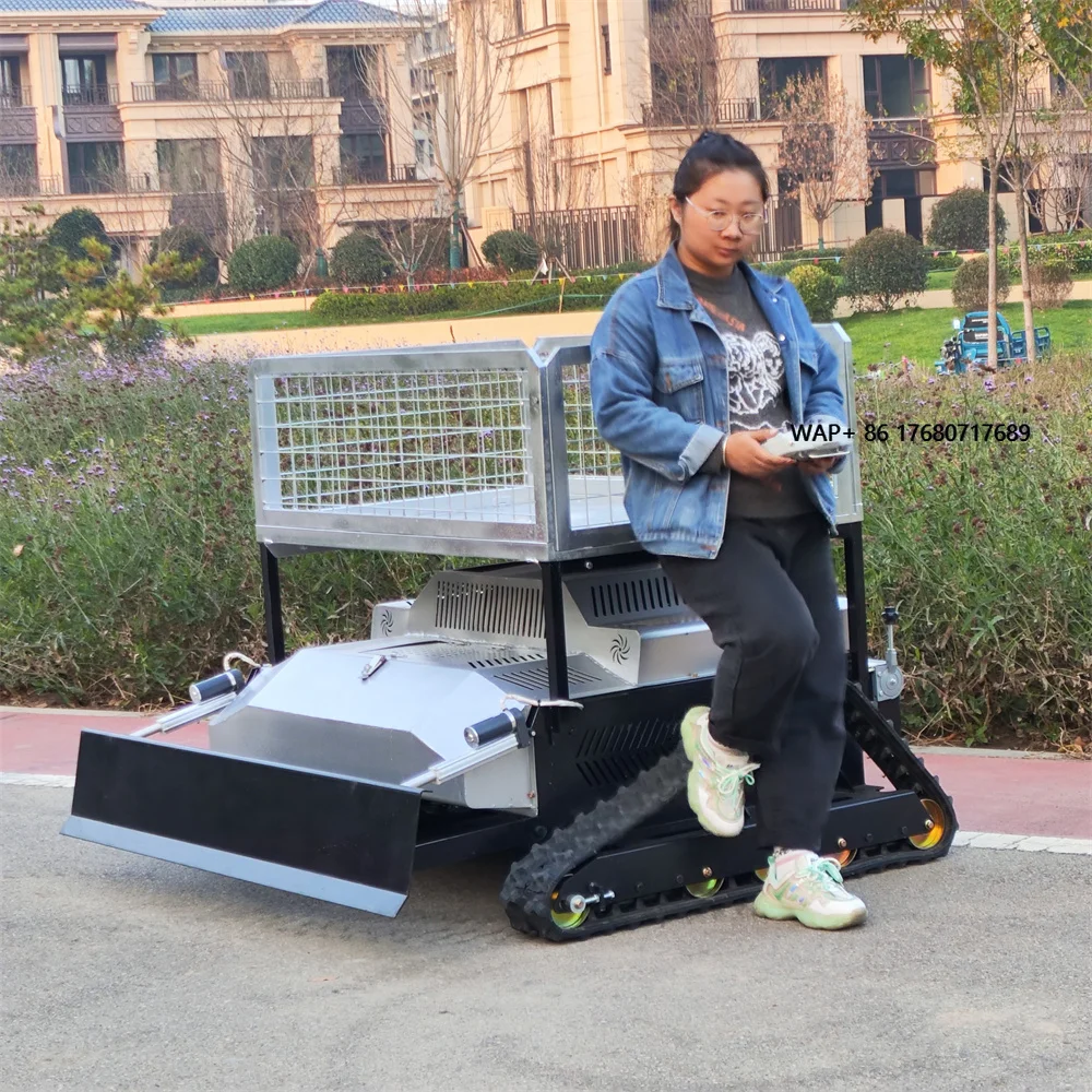 

High Quality All Terrain Remote Lawn Mower with Engine Remote Control Agricultural Riding Lawn Mower