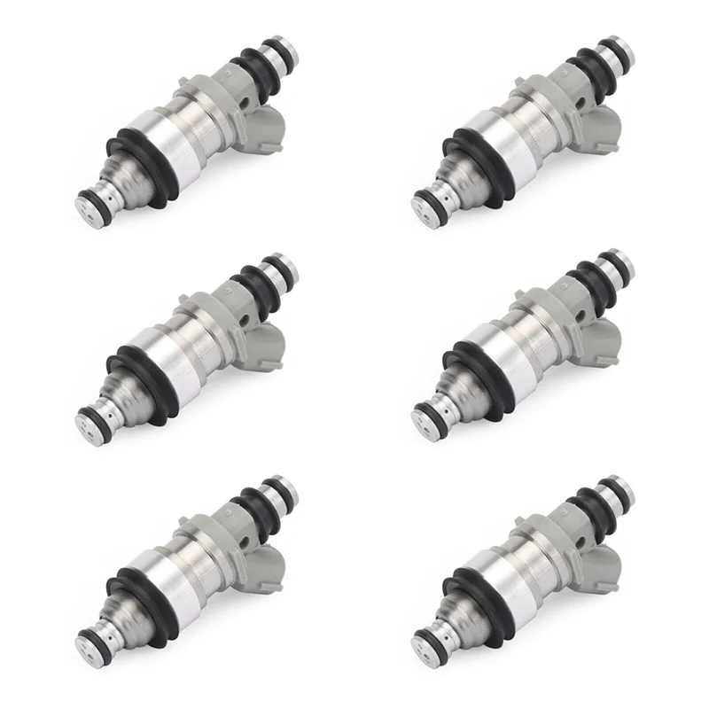 

AEA6-6Piece Fuel Injectors Replacement Parts Accessories Fit For Toyota T100 Tacoma 4Runner 1996-1998 3.4L 23250-62030 23209-620