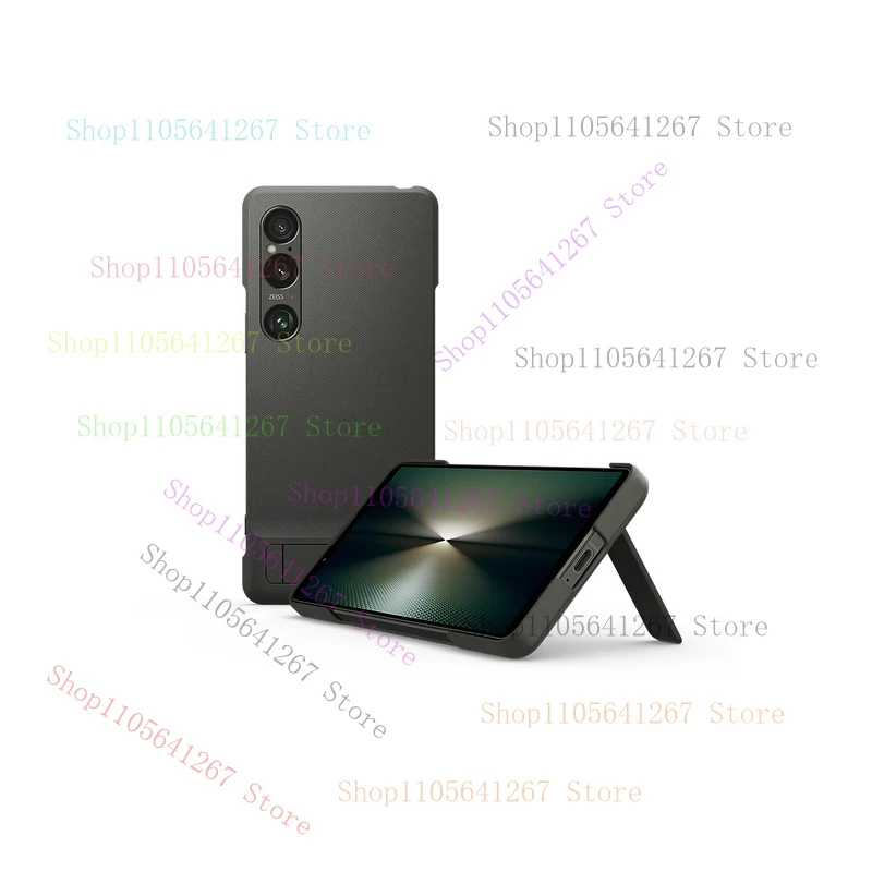 KRDG Genuine Style Cover Case with Stand For Xperia 1VI -XQZ-CBEC  -GREEN