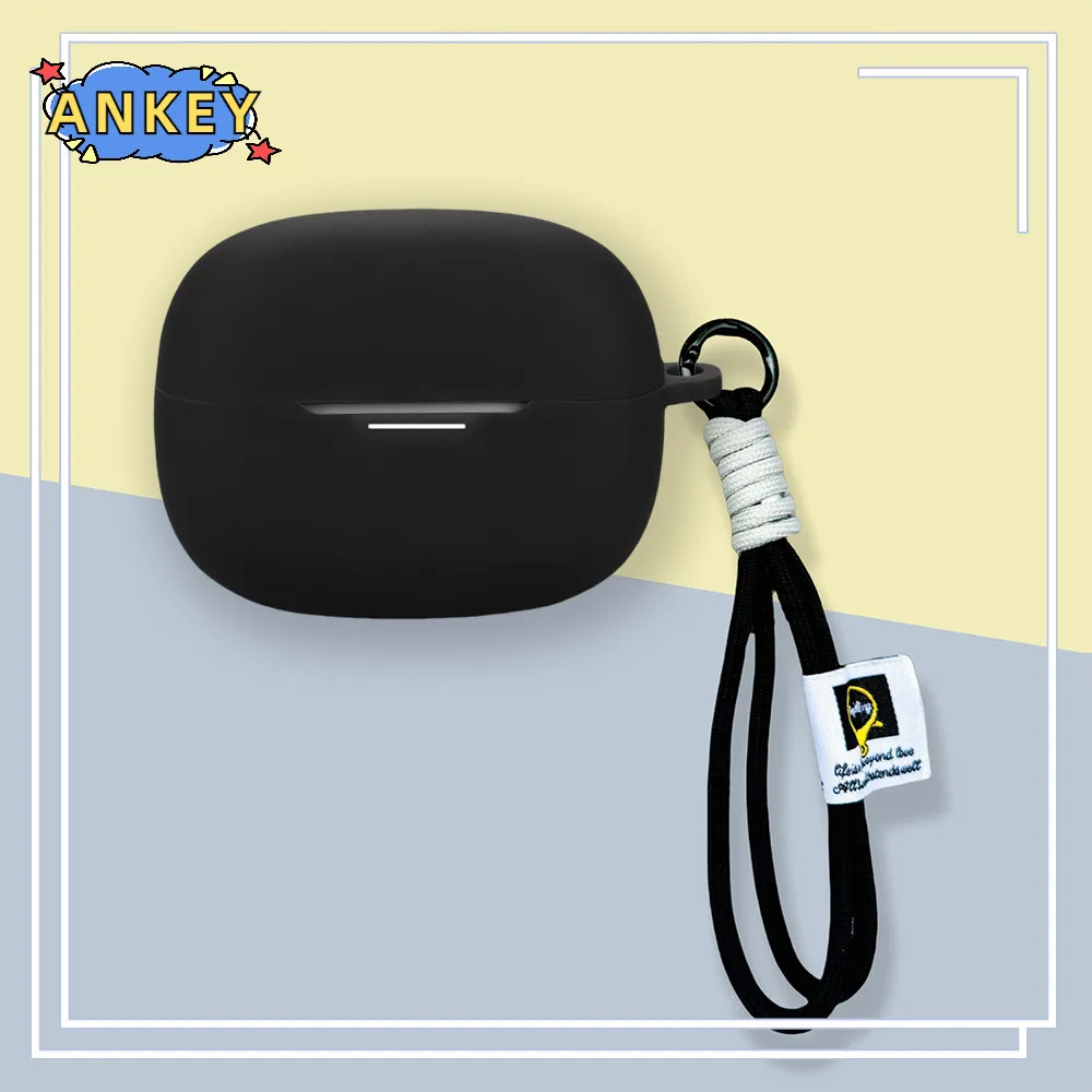 Case for OPPO Enco Air4i Buds3 Pro Nylon Lanyard Protective Soft Cover Shells Anti Dust Sleeve Hand Rope Strap Accessories