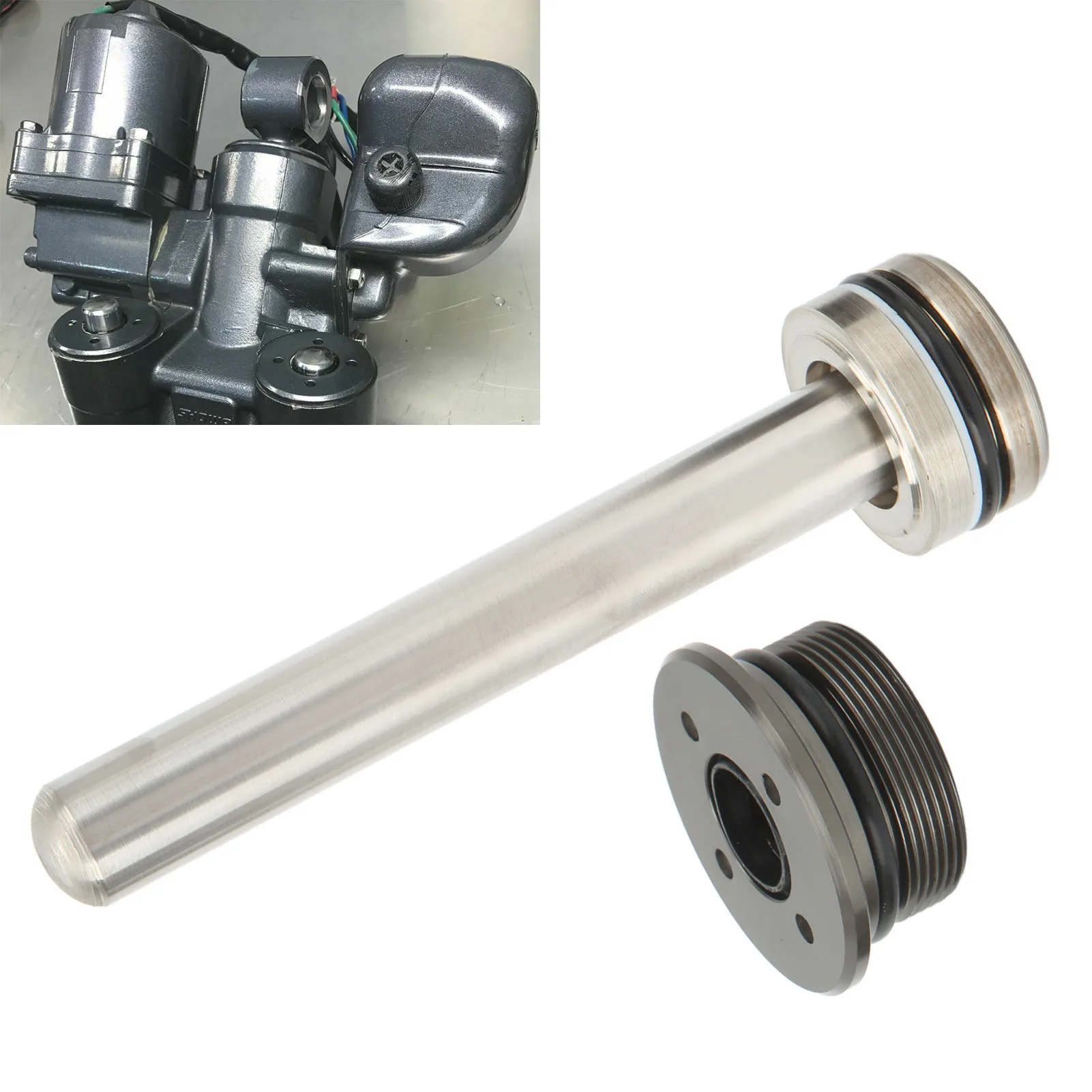تقليم المكبس الفرعي Assy مع المسمار 56110 ZW1 701 - 304 الفولاذ المقاوم للصدأ - للمحرك الخارجي 90 إلى 250 حصان - ملحق بحري