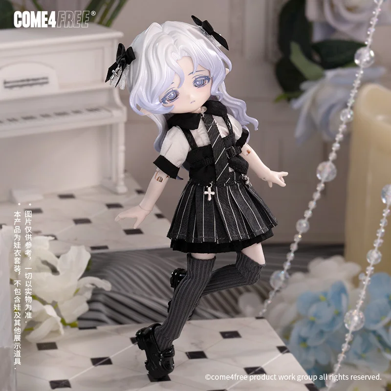 Spot Daily Series Gestapeltes Muster Prologue Babykleidung Ob11 Puppe Bjd Rock 12-Minuten-Kleidung Nur Kleidung Überraschungsgeschenk