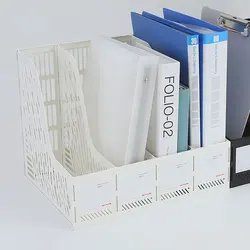 1 pcs, thickened file rack, file frame, quadruple file seat, simple data basket, shelf, file basket, office use, student use