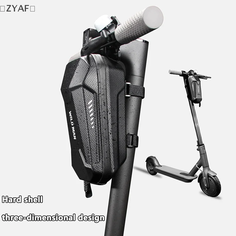 

〔DD329〕Folding Bike Bag Balance Bike Electric Scooter Handlebar Bag EVA Hard Shell Waterproof Large Capacity