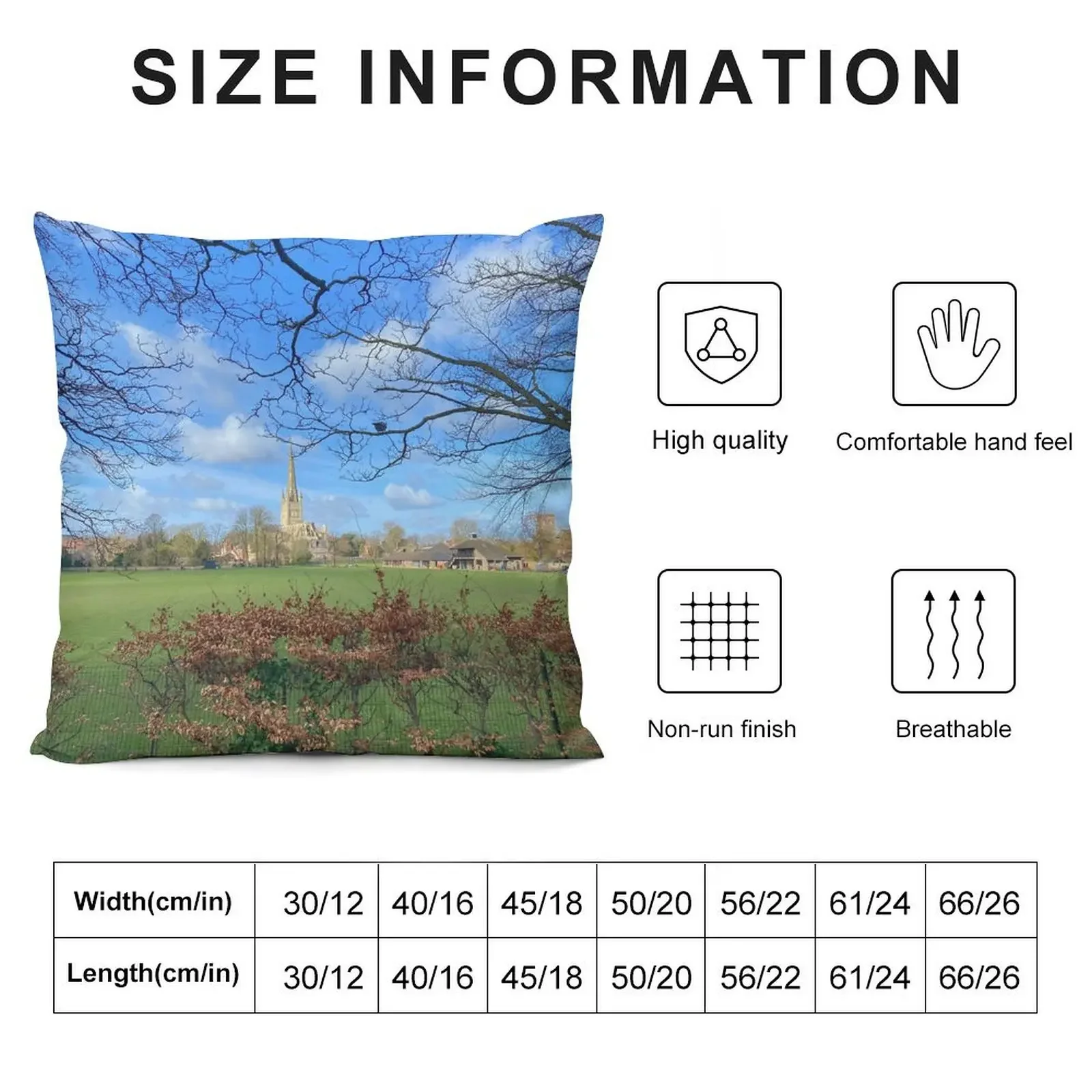 Springtime at Norwich Cathedral Throw Pillow Couch Cushions christmas pillowcases Christmas Pillows Pillow Case pillow