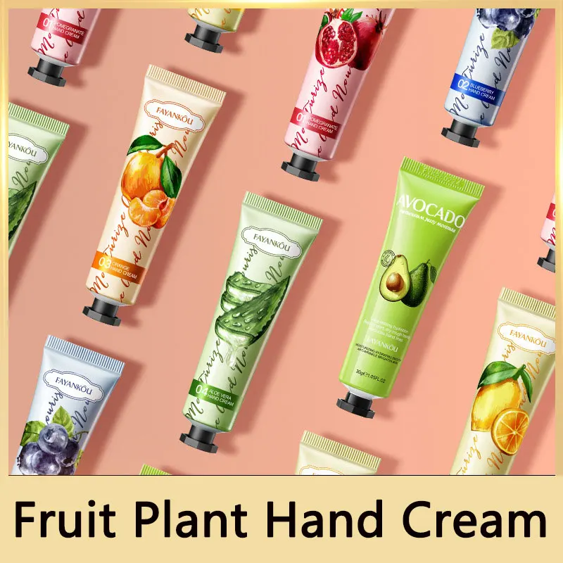 كريم اليد FAYANKOU Fruit Plant كريم ترطيب وإصلاح العناية ببشرة اليد كريم اليد المضاد للتشقق