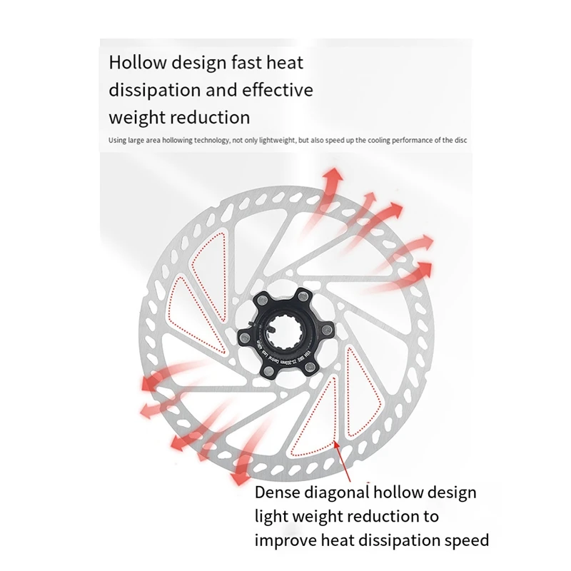 قرص فرامل دوار للدراجة الجبلية ، قرص فرامل خفيف للغاية للمحور ، متوافق مع دراجة الطريق ، VXM ، جديد