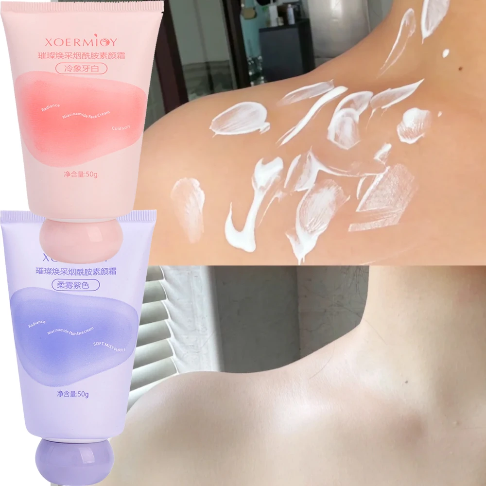 50g Body Brighten Cream Liquid Foundation Moisturizing Cover Melanin Dark Spots Corrector Underarm Legs Knee Body Lotion Cream