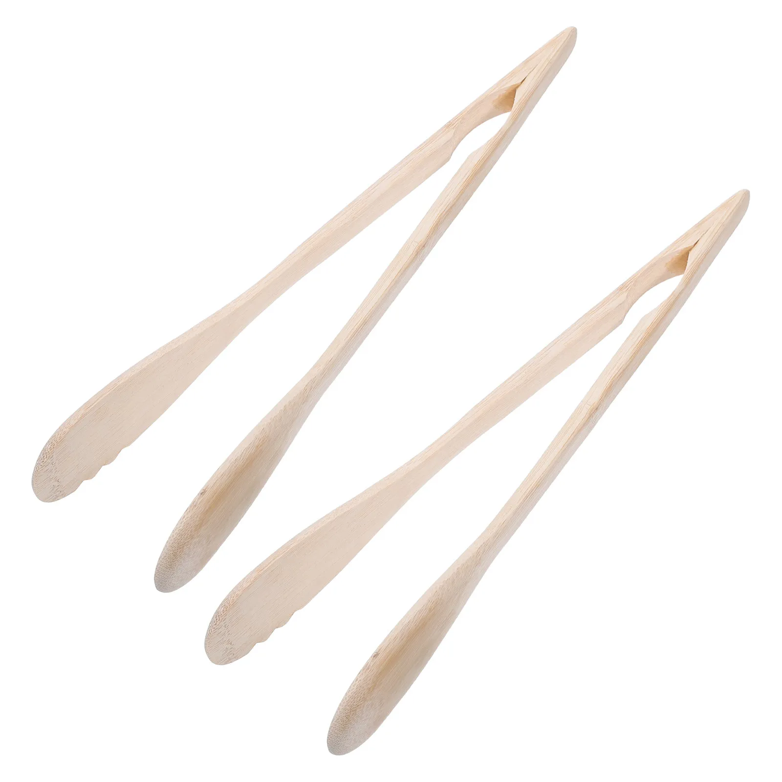 2Pcs Bamboo Cactus Handling Tongs Tools for Succulent Transplanting Indoor Plant Care Cactus Gardening Supplies
