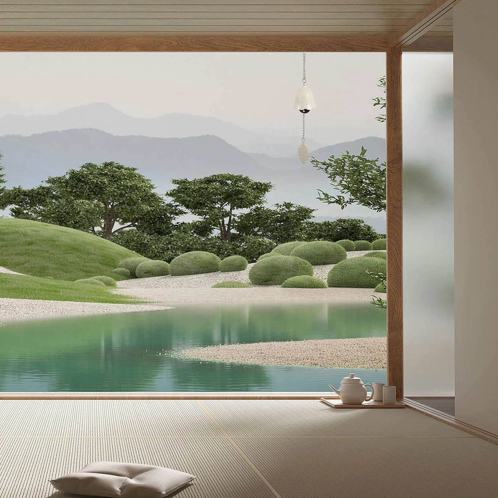 

Retro Wind Bell -Shaped Chime For Home Garden Yard Balcony Doorway Yoga Room Wind Chime Pendant